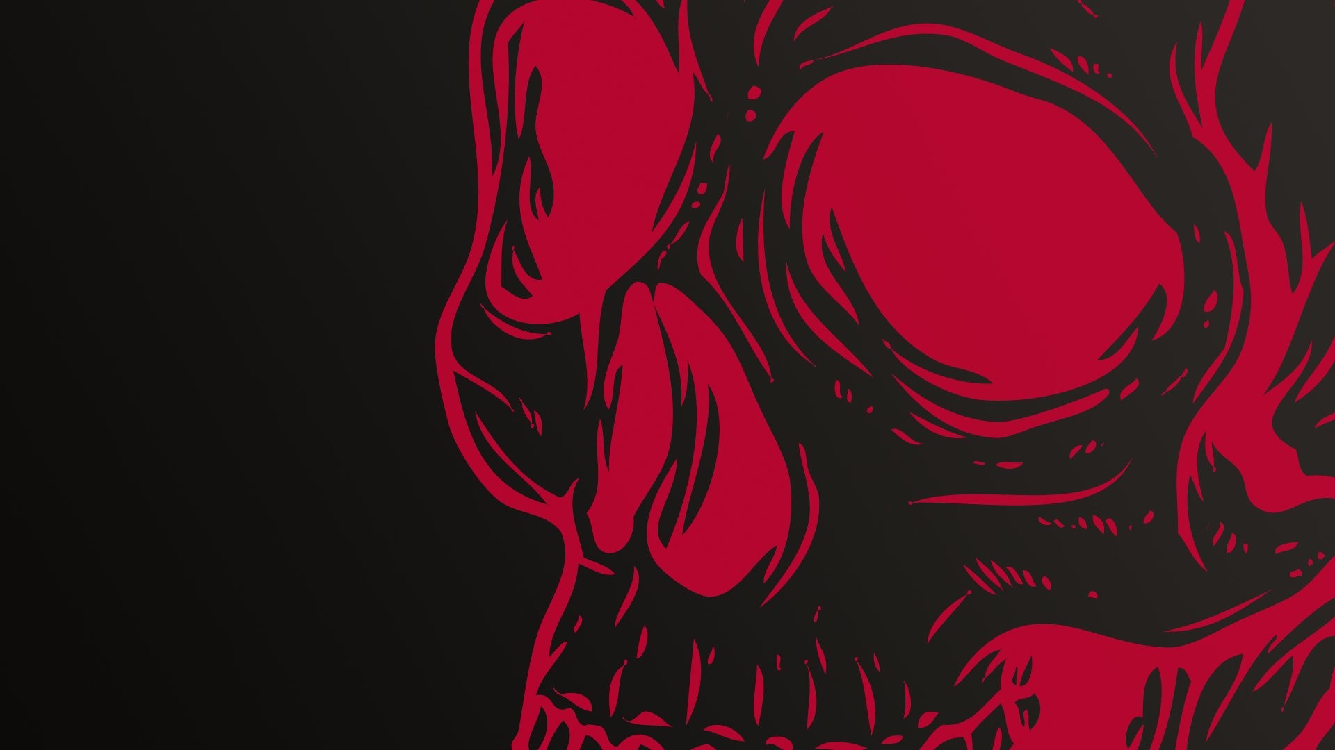 Download - Red Skull Wallpaper Hd , HD Wallpaper & Backgrounds