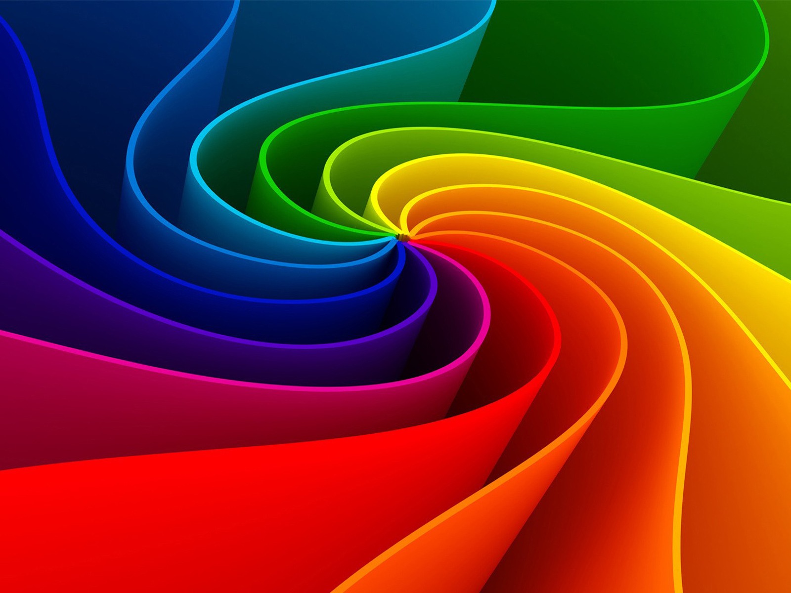 Rainbow 3d Backgrounds 3d Rainbow Wallpaper - Abstract Wallpaper Hd , HD Wallpaper & Backgrounds