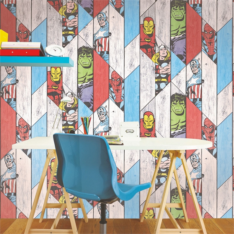 Marvel Wood Panel Wallpaper - Marvel Wood Panel , HD Wallpaper & Backgrounds