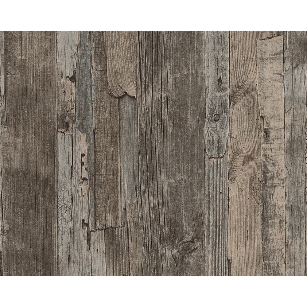 As Creation Distressed Driftwood Wood Panel Faux Effect - Treibholz Tapete , HD Wallpaper & Backgrounds