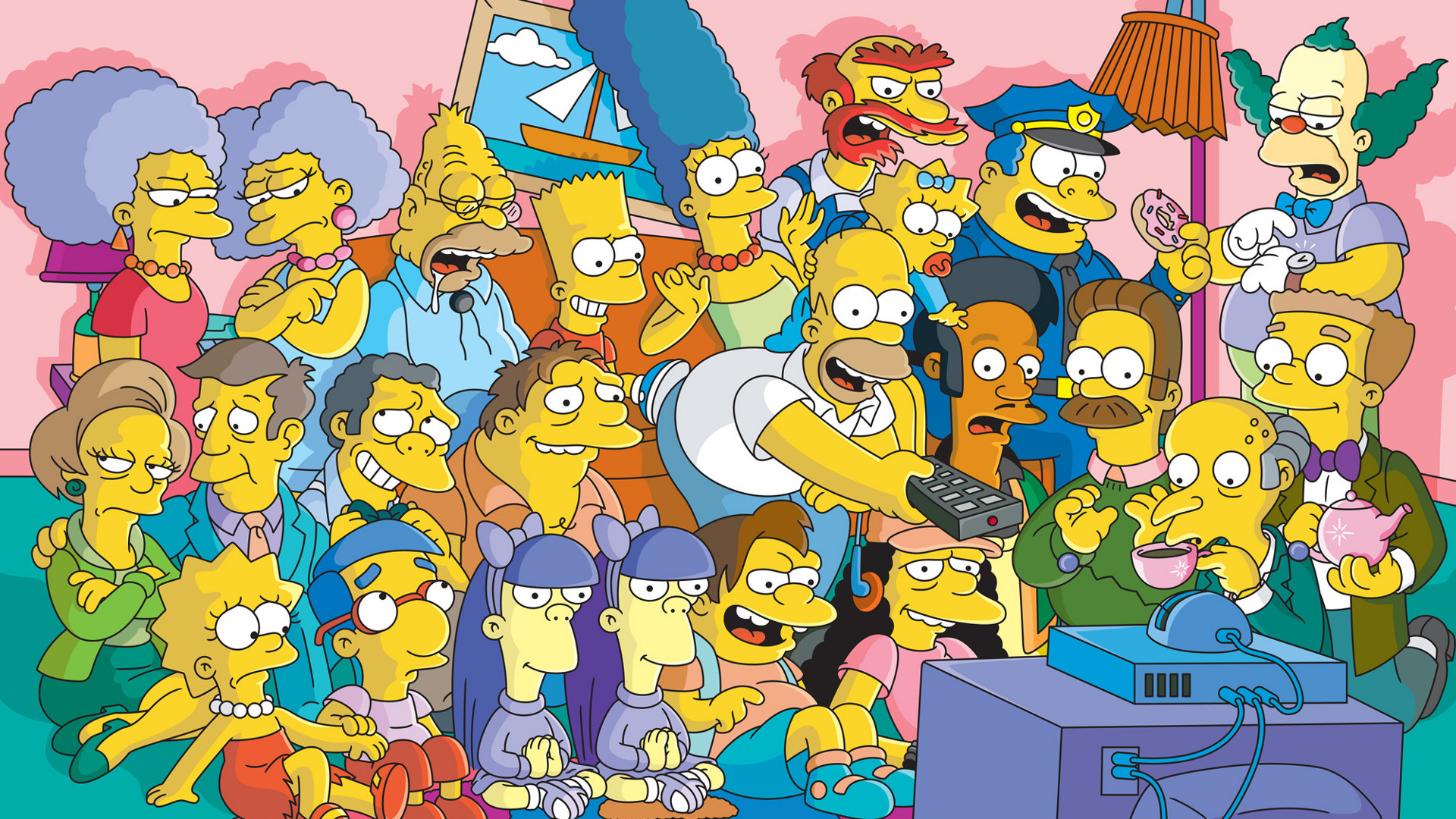 All The Simpsons , HD Wallpaper & Backgrounds