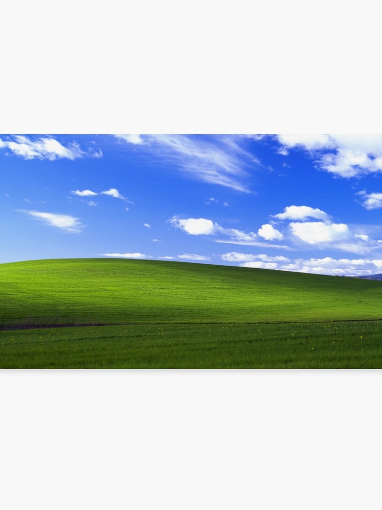 Bliss Windows Xp Wallpaper Canvas Print - Windows Xp Background 4k , HD Wallpaper & Backgrounds