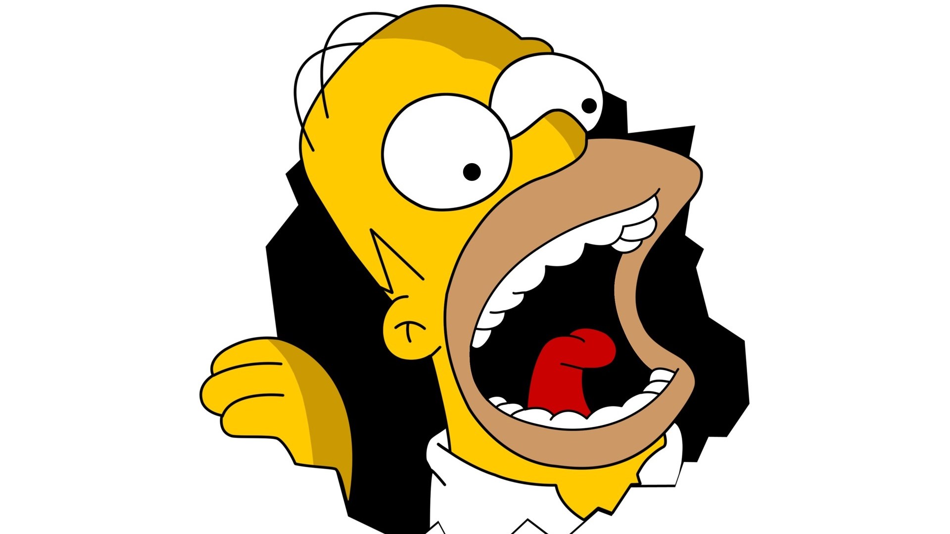 The Simpsons Homer Simpson 1080p Hd Wallpaper Background - Homer Simpson Hd , HD Wallpaper & Backgrounds