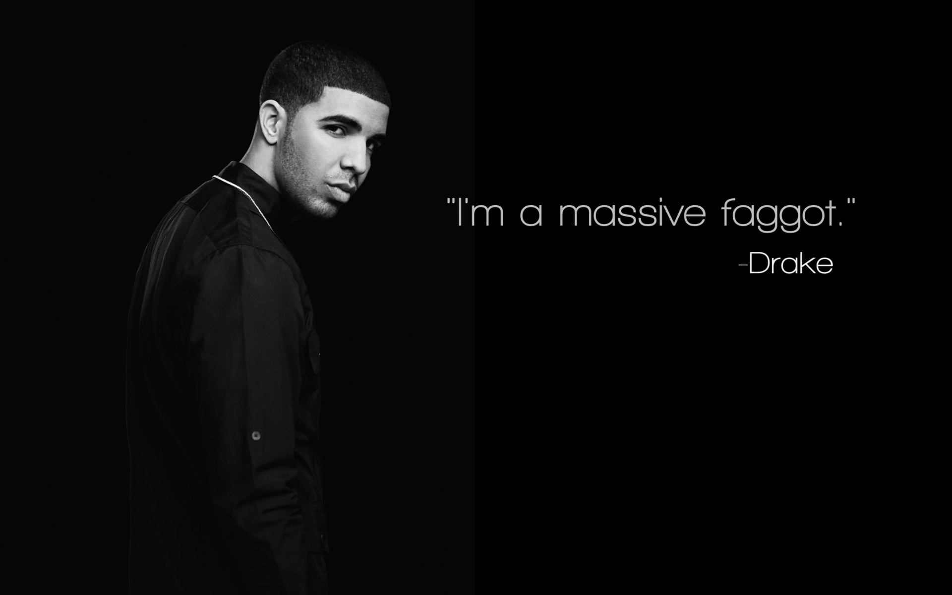 Drake Funny Quote • Rap Wallpapers - Drake Quotes Black Background , HD Wallpaper & Backgrounds