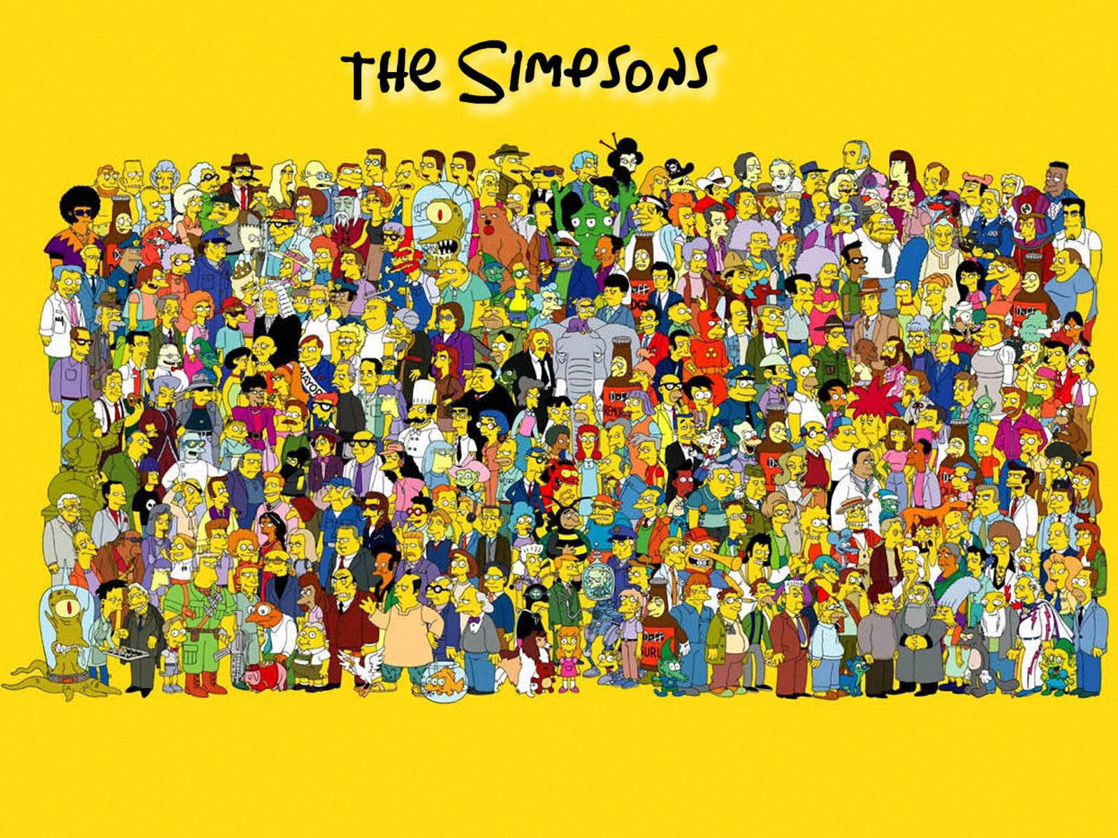 Simpsons Wallpaper - Os Simpson Dragon Ball Z , HD Wallpaper & Backgrounds