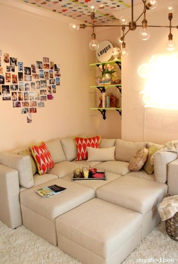 Girl Room Wallpapers Teen Room Wallpaper Baby Girl - Hang Out Room For Teen Girls , HD Wallpaper & Backgrounds