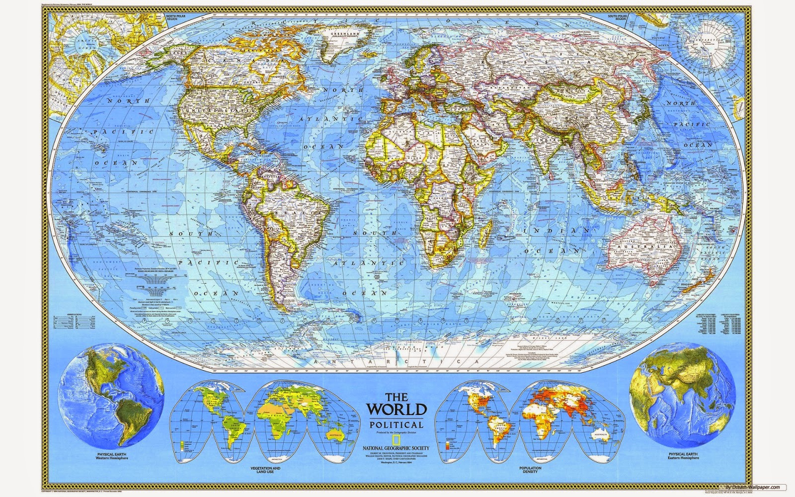 World Map Wallpaper - نقشه جغرافیایی جهان , HD Wallpaper & Backgrounds