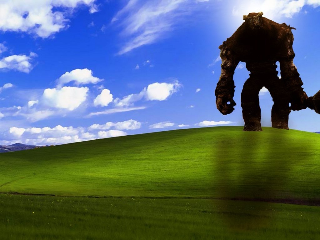 Shadow Of The Colossus, Video Games, Windows Xp - Shadow Of The Colossus Windows , HD Wallpaper & Backgrounds