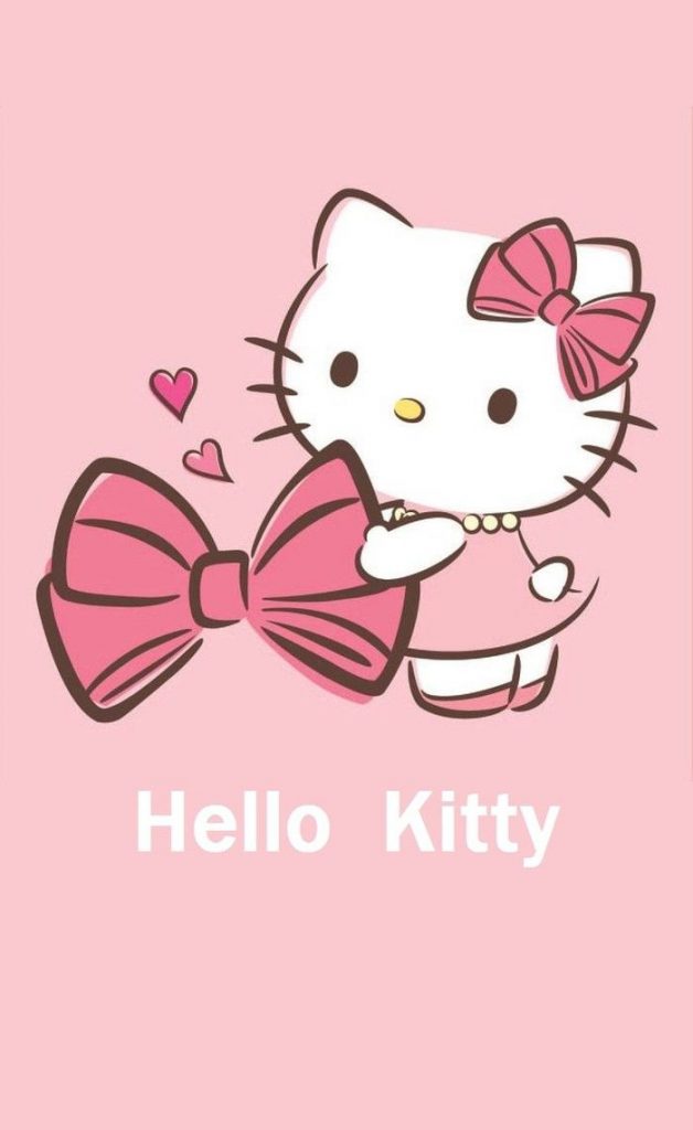 Cute Hello Kitty Wallpaper - Cute Cartoon Pictures Of Hello Kitty , HD Wallpaper & Backgrounds