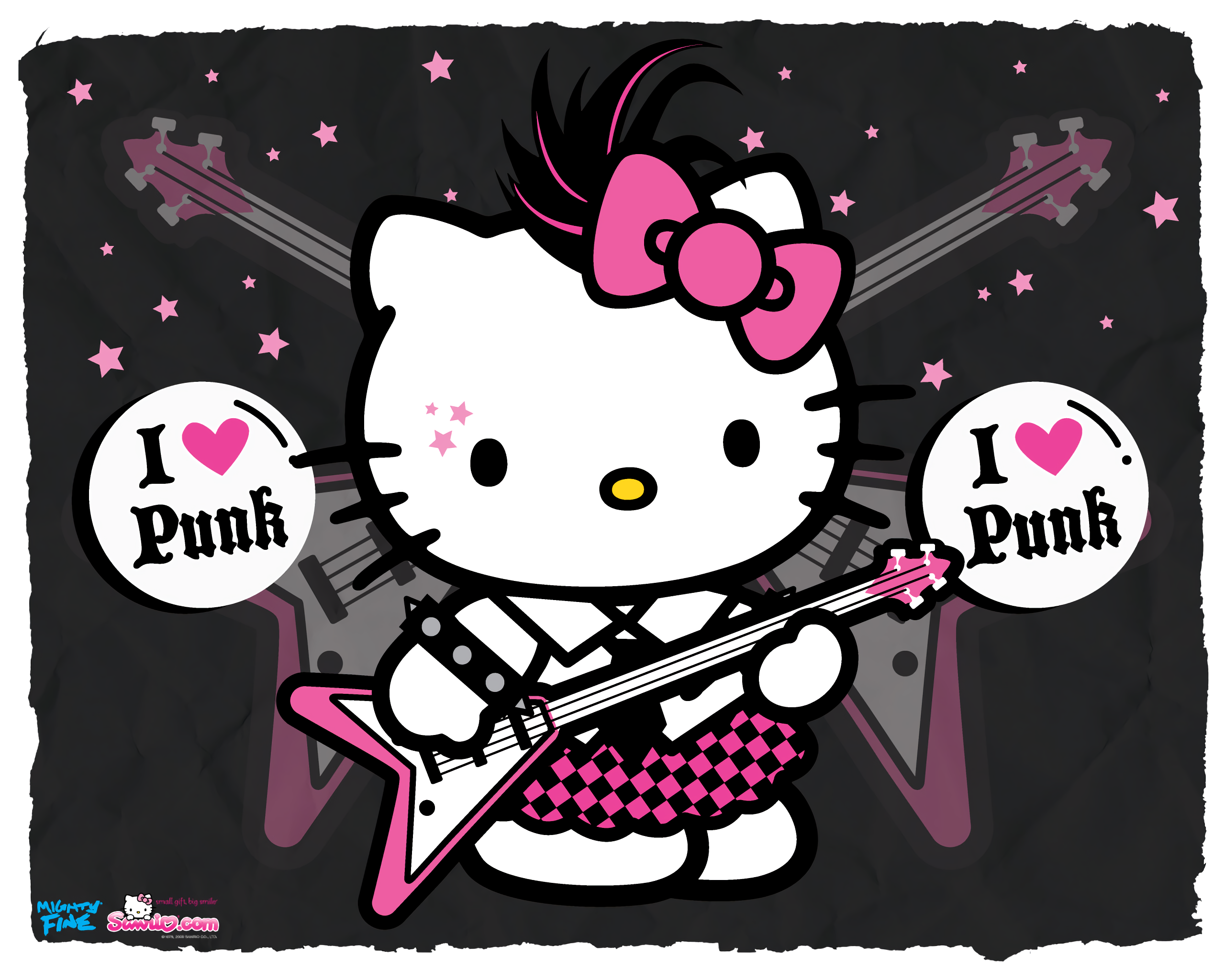 Hd Wallpaper - Hello Kitty Gothic , HD Wallpaper & Backgrounds