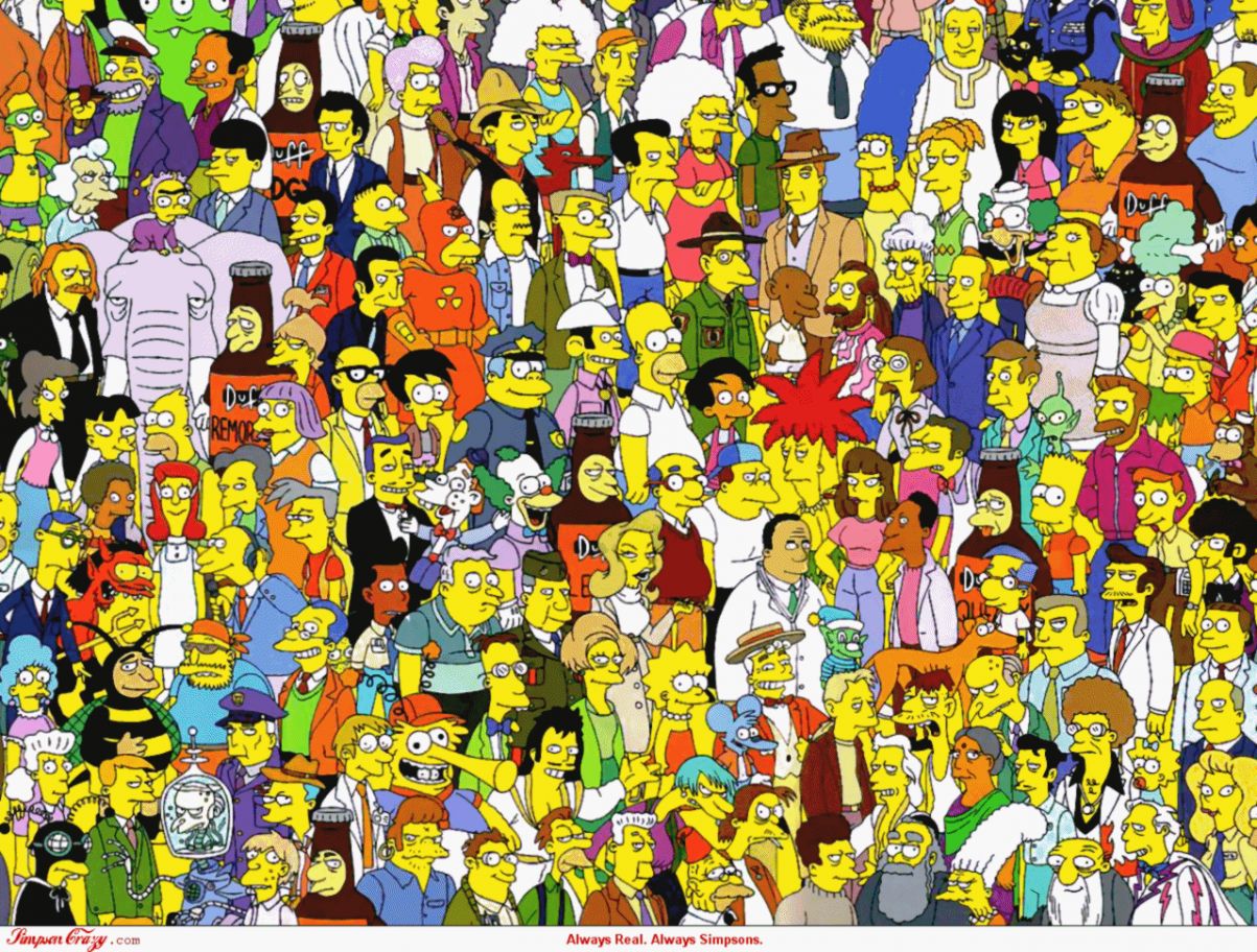 The Simpsons Wallpaper And Background Image Id459804 - Todo Elenco Dos Simpsons , HD Wallpaper & Backgrounds