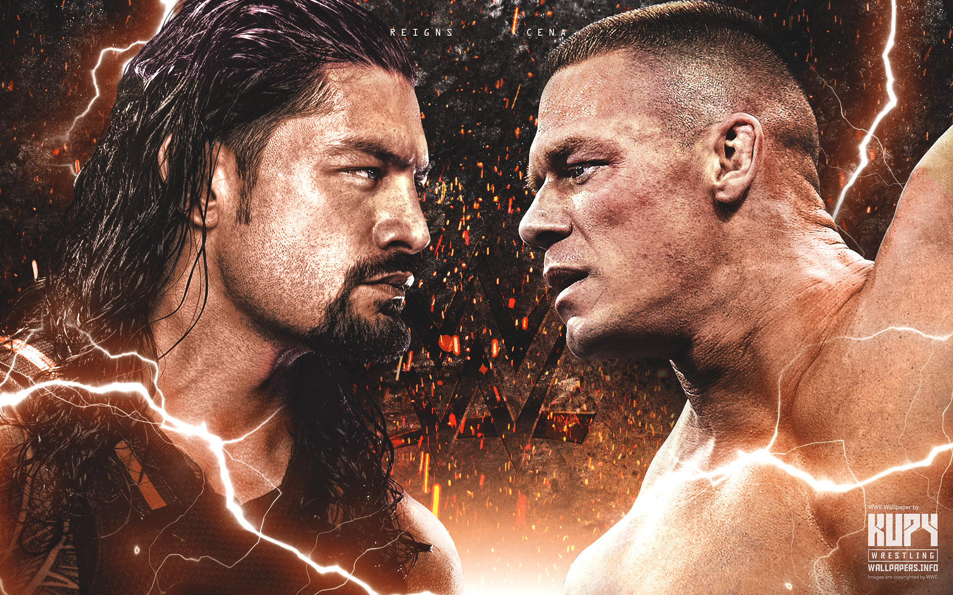 1920×1080 - No Mercy John Cena Vs Roman Reigns , HD Wallpaper & Backgrounds