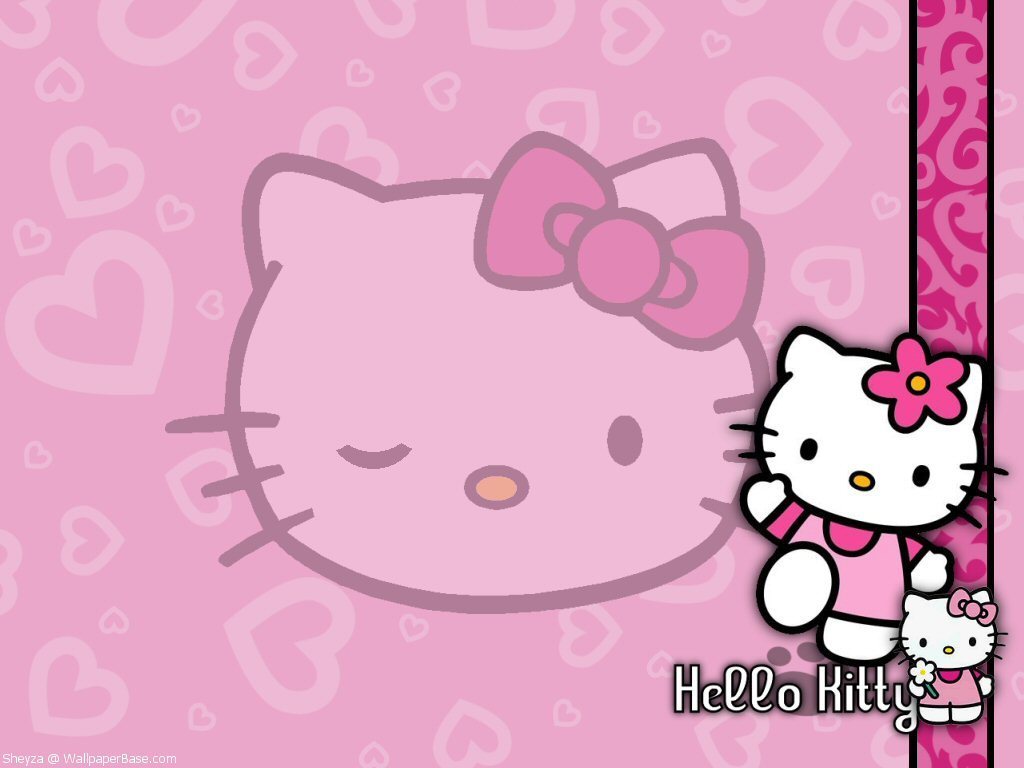 Hello Kitty - Hello Kitty Birthday Invitations Blank , HD Wallpaper & Backgrounds