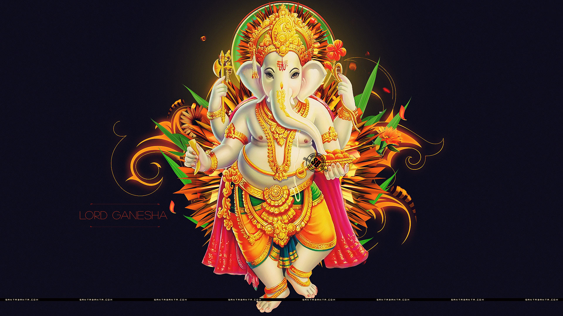Santabanta Ganesh Chaturthi Wallpapers Download , HD Wallpaper & Backgrounds