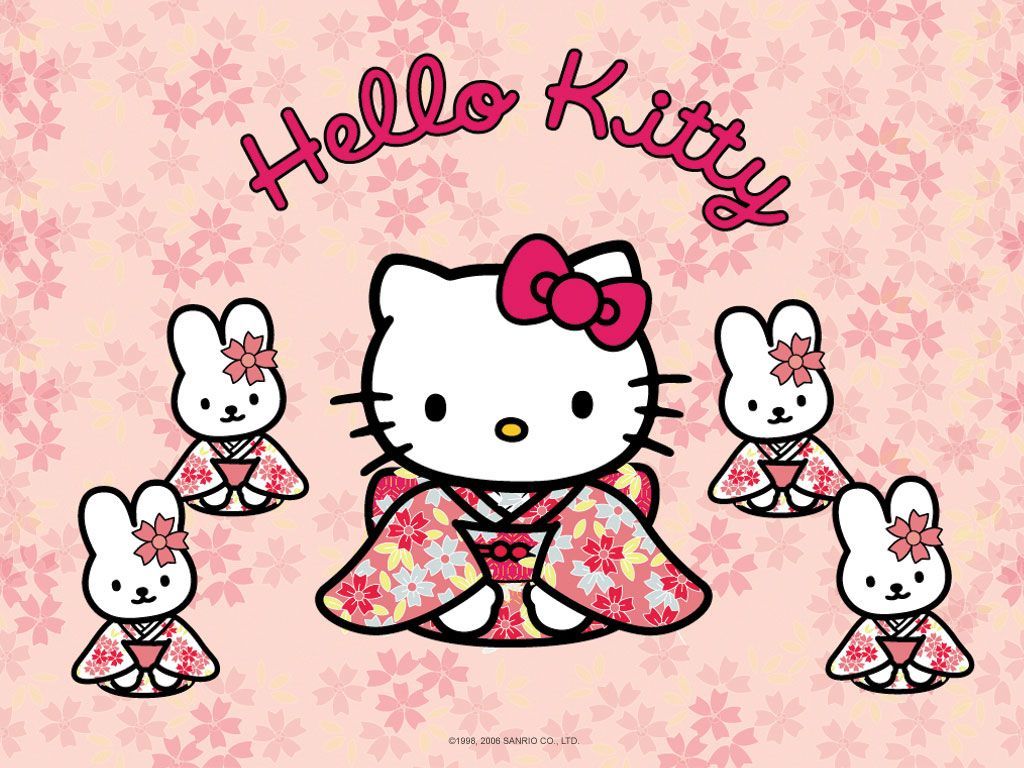 Hello Kitty Wallpaper - Hello Kitty Wallpaper 2019 , HD Wallpaper & Backgrounds