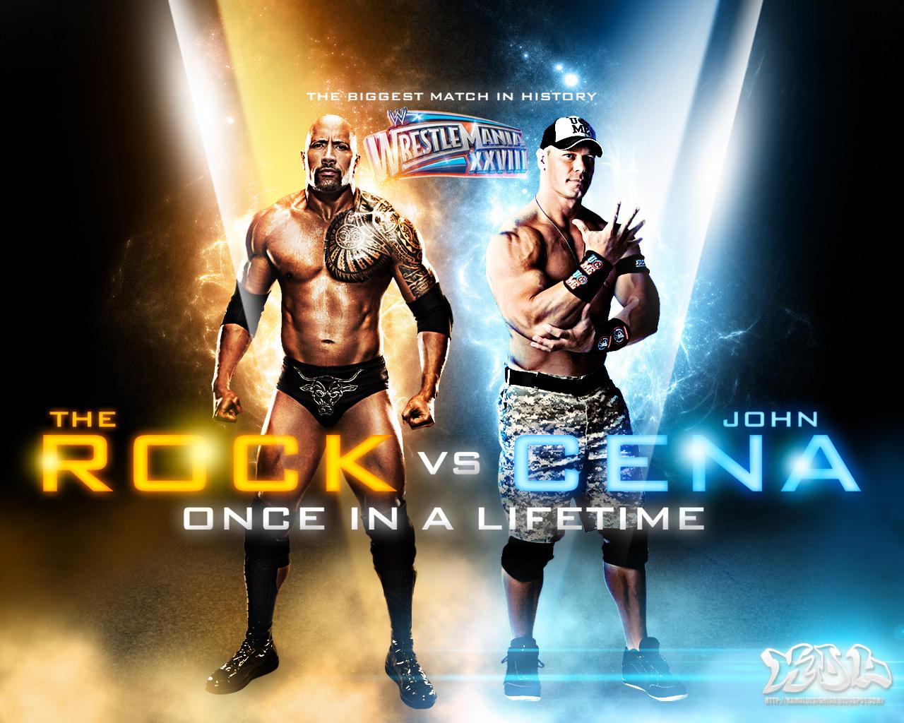 John Cena Wallpaper Download Gallery - Cena Rock Once In A Lifetime , HD Wallpaper & Backgrounds