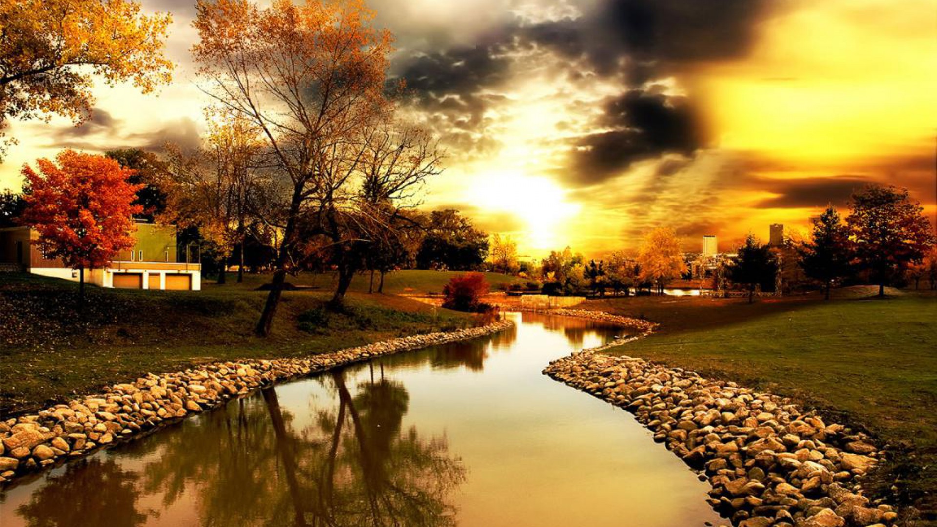 Autumn Wallpaper - Most Beautiful Hd (#139247) - HD Wallpaper \u0026 Backgrounds  Download, image size:1920x1080