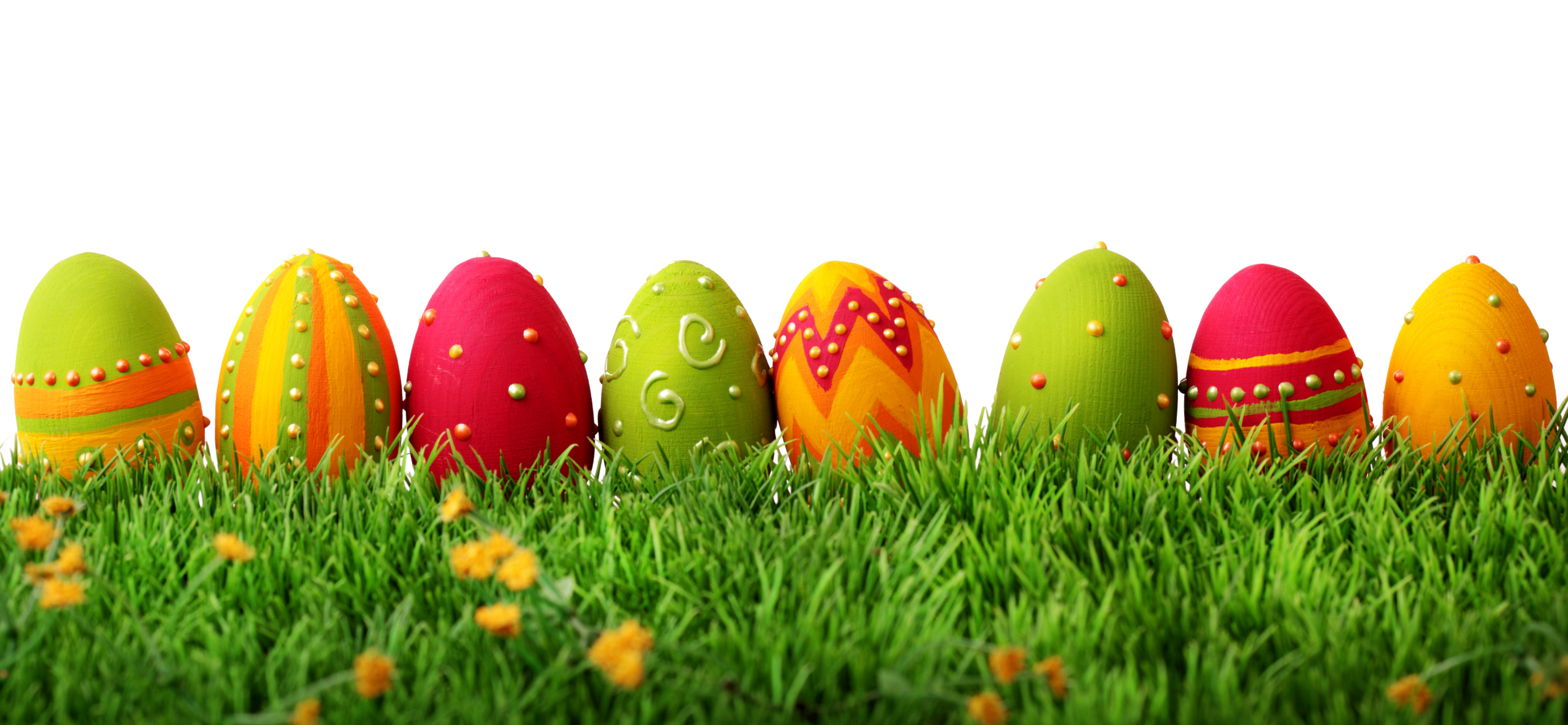 Colorful Easter Eggs - Easter Eggs Transparent Background , HD Wallpaper & Backgrounds