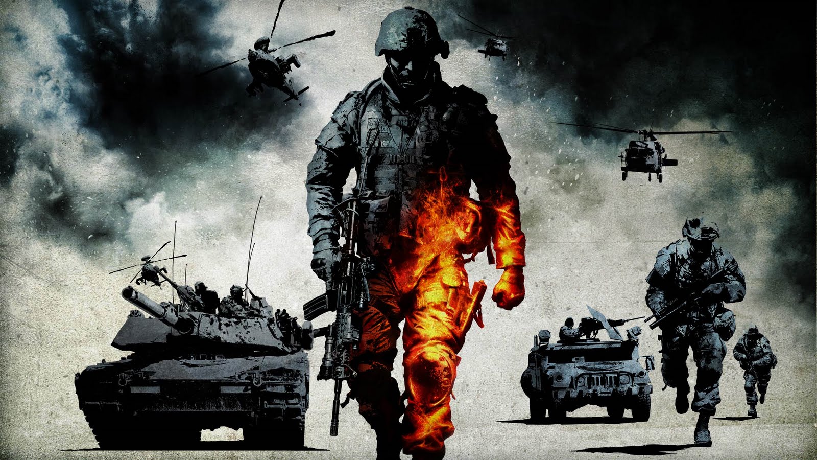 Awesome Army Games Wallpapers - Battlefield Hd , HD Wallpaper & Backgrounds