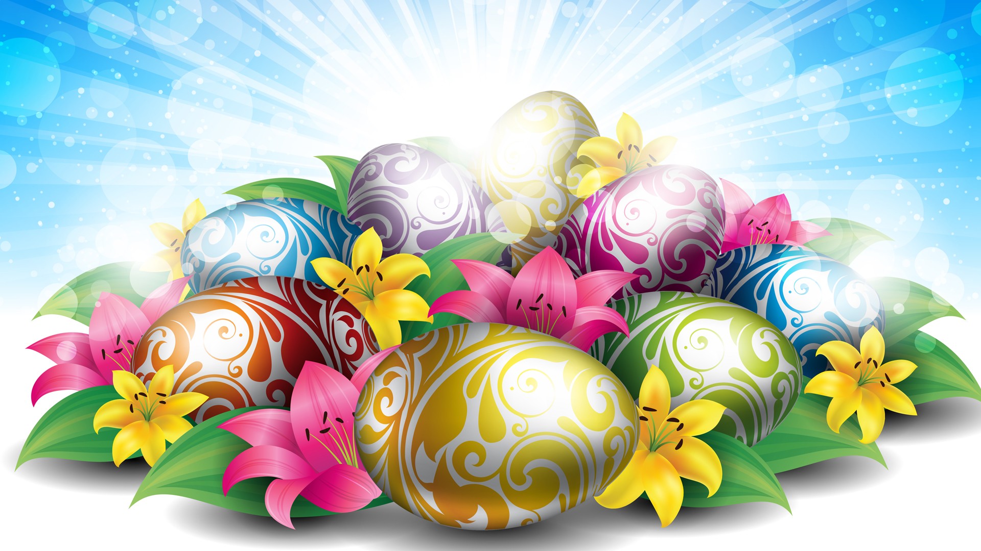 Easter Hd Pictures - Happy Easter To Customers , HD Wallpaper & Backgrounds