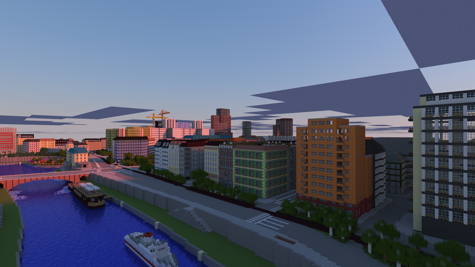 Starting From The Historic City Centre, All Of Viennas - Minecraft Vienna , HD Wallpaper & Backgrounds