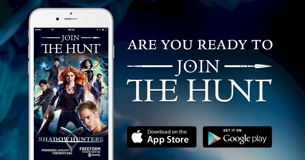 Official Ios And Android App Launched - Shadowhunters The Hunt App , HD Wallpaper & Backgrounds