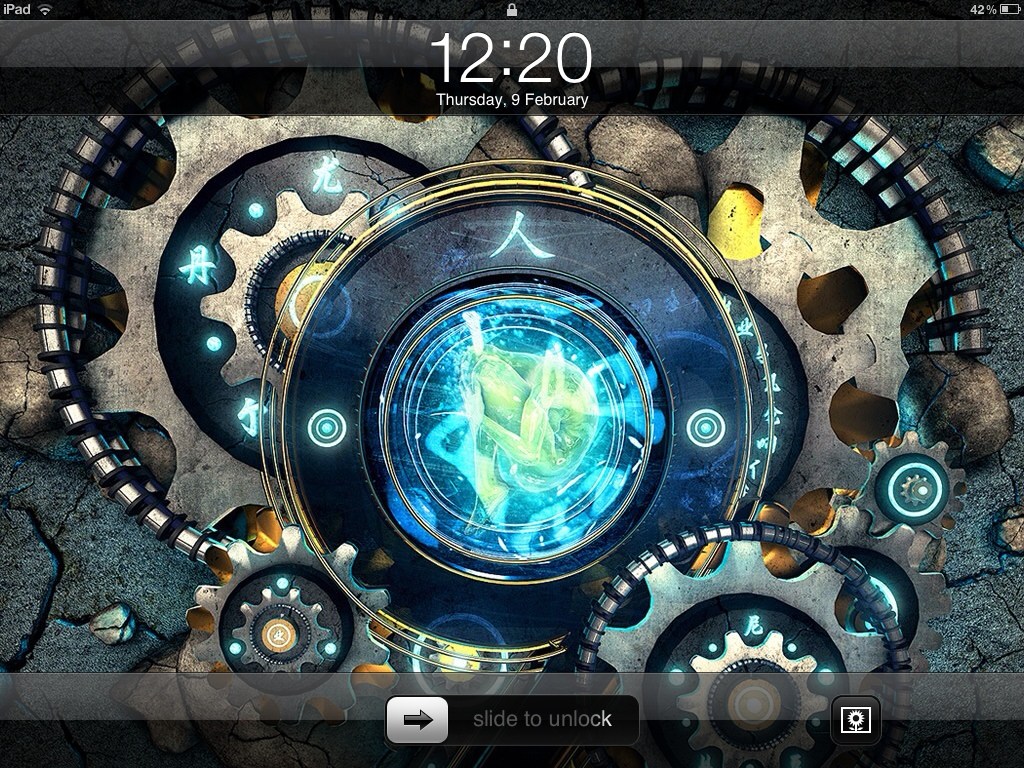 Rune Your Ipad And Iphone With A Wallpaper From Jeff - Ipad Wallpaper Steampunk , HD Wallpaper & Backgrounds
