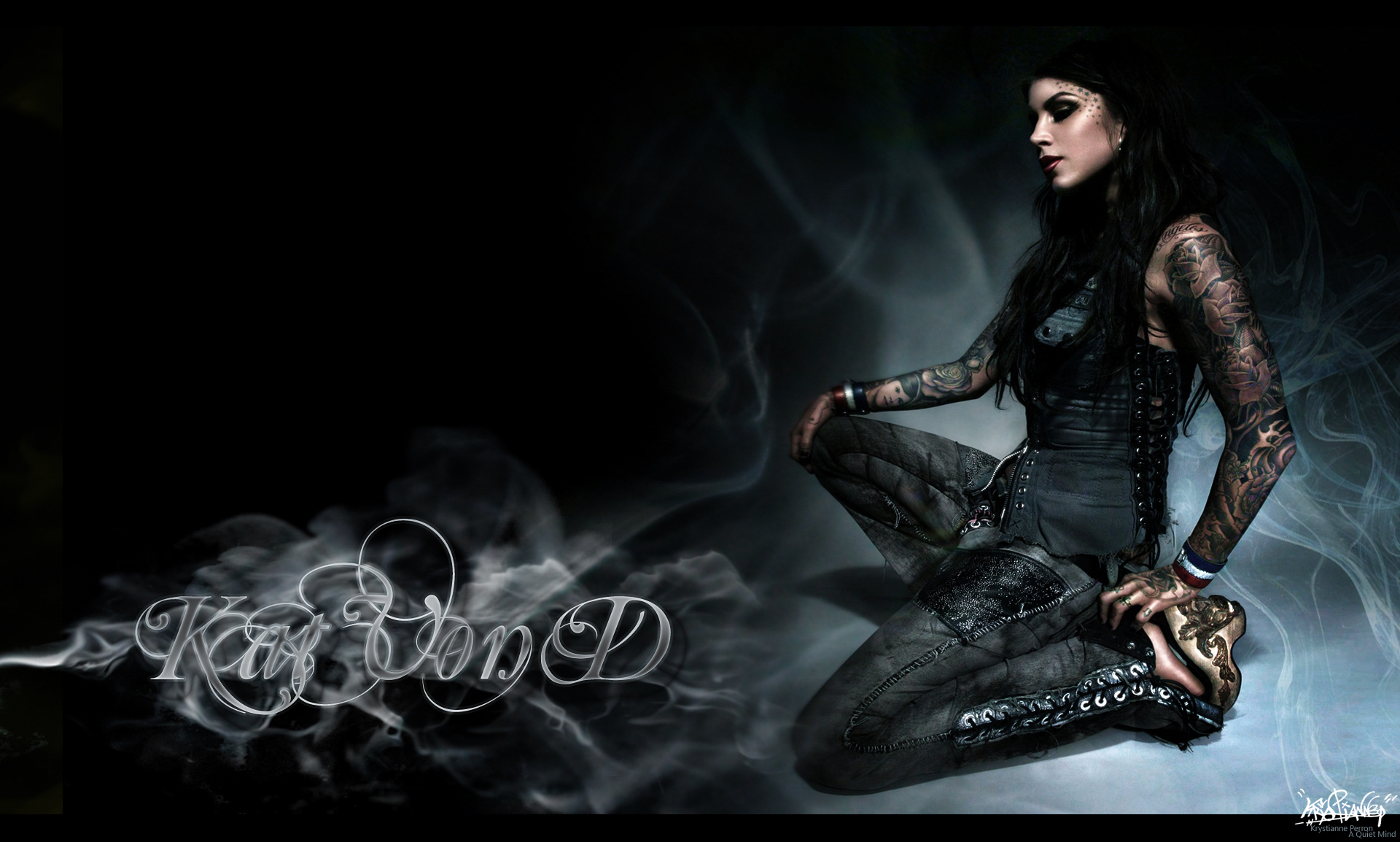 Kat Von D Hd Wallpaper - Kat Von D Hd , HD Wallpaper & Backgrounds