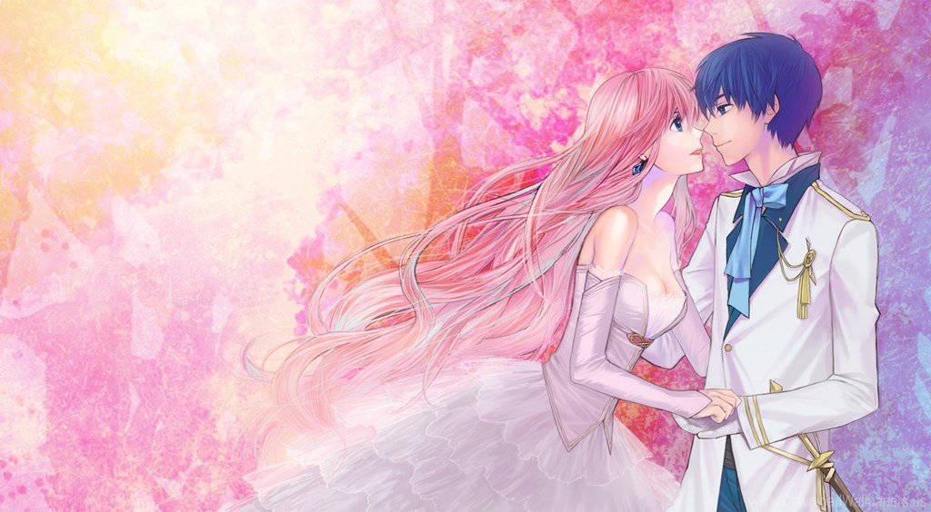 Luka Megurine And Kaito , HD Wallpaper & Backgrounds