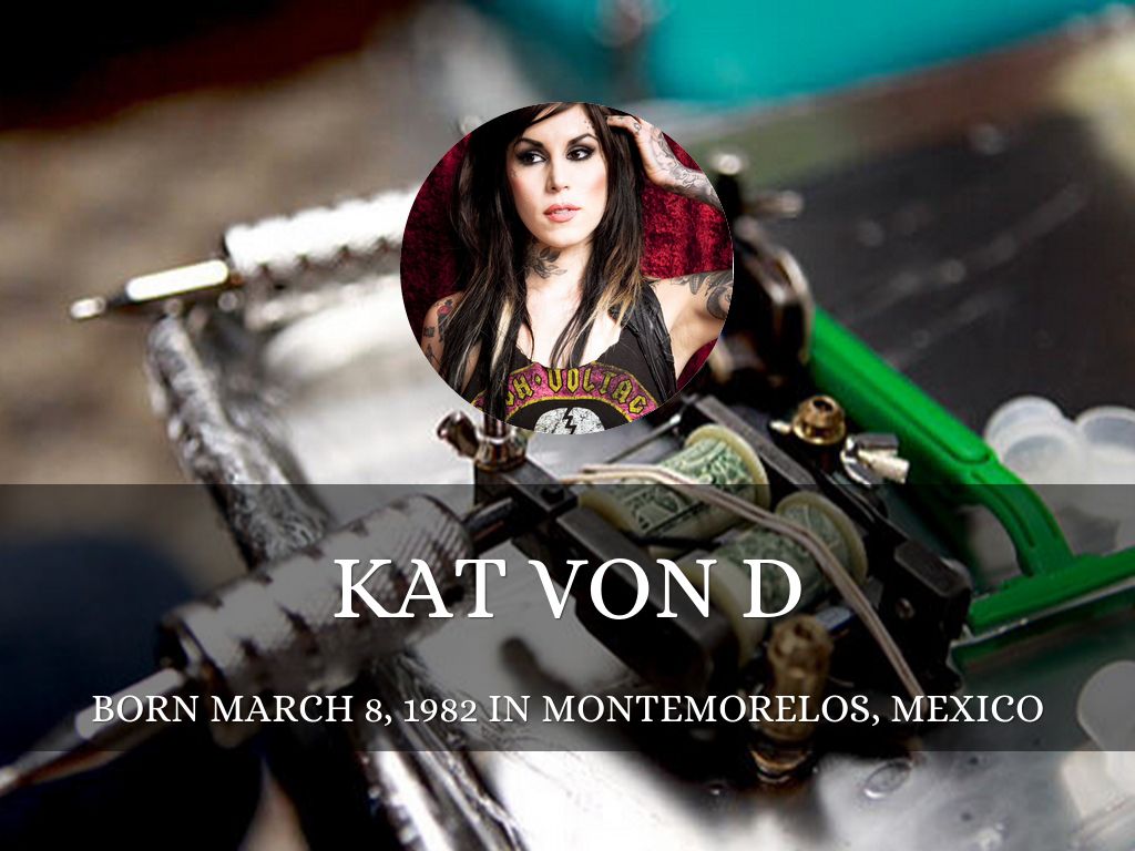 Kat Von D Tattoo's La - Girl , HD Wallpaper & Backgrounds