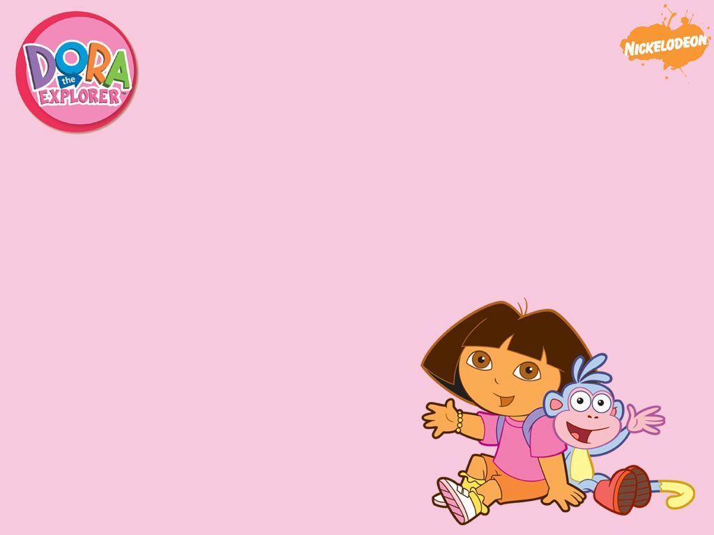 High Dora Wallpaper Pics - Dora The Explorer Pink , HD Wallpaper & Backgrounds