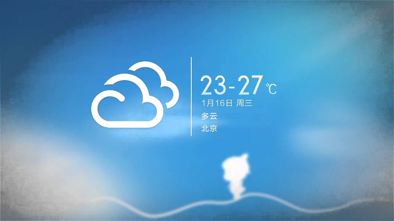 Xiaomi Miui Mihome Launcher Live Weather Wallpaper - Miui Weather Widget Apk , HD Wallpaper & Backgrounds