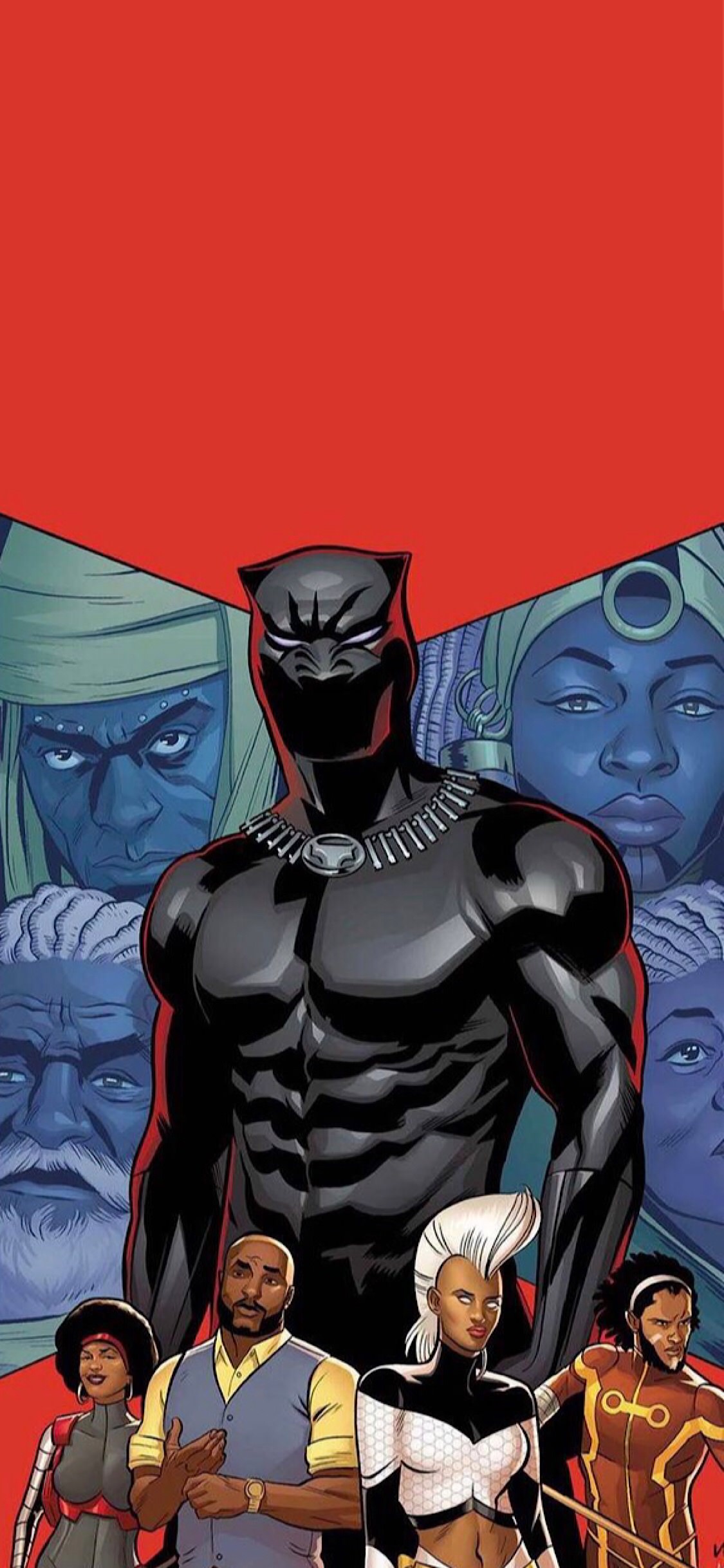 10 Black Panther Wallpapers - Marvel Comic Iphone X , HD Wallpaper & Backgrounds