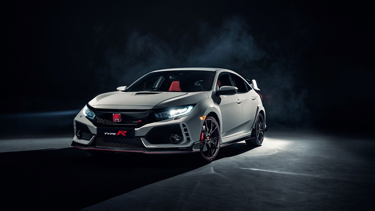 Photo Honda Civic Type R White Automobile Wallpaper - Honda Civic Type R , HD Wallpaper & Backgrounds