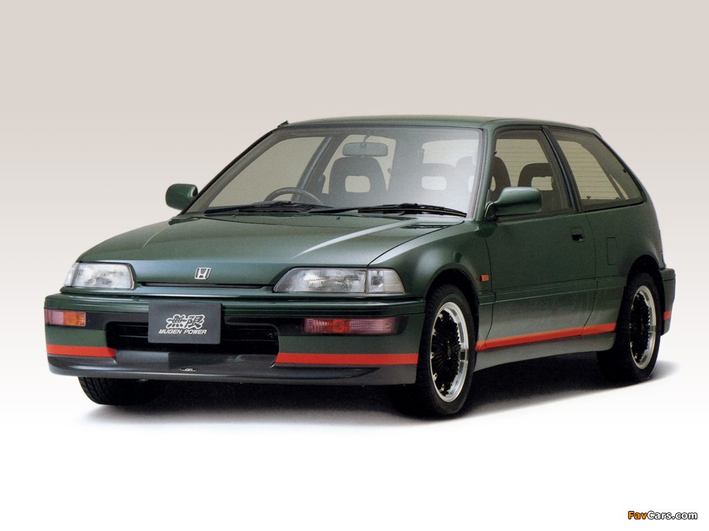 Mugen Honda Civic Vtec Spl9 1989 Wallpapers (1024 X - Honda Civic Ef9 Mugen , HD Wallpaper & Backgrounds