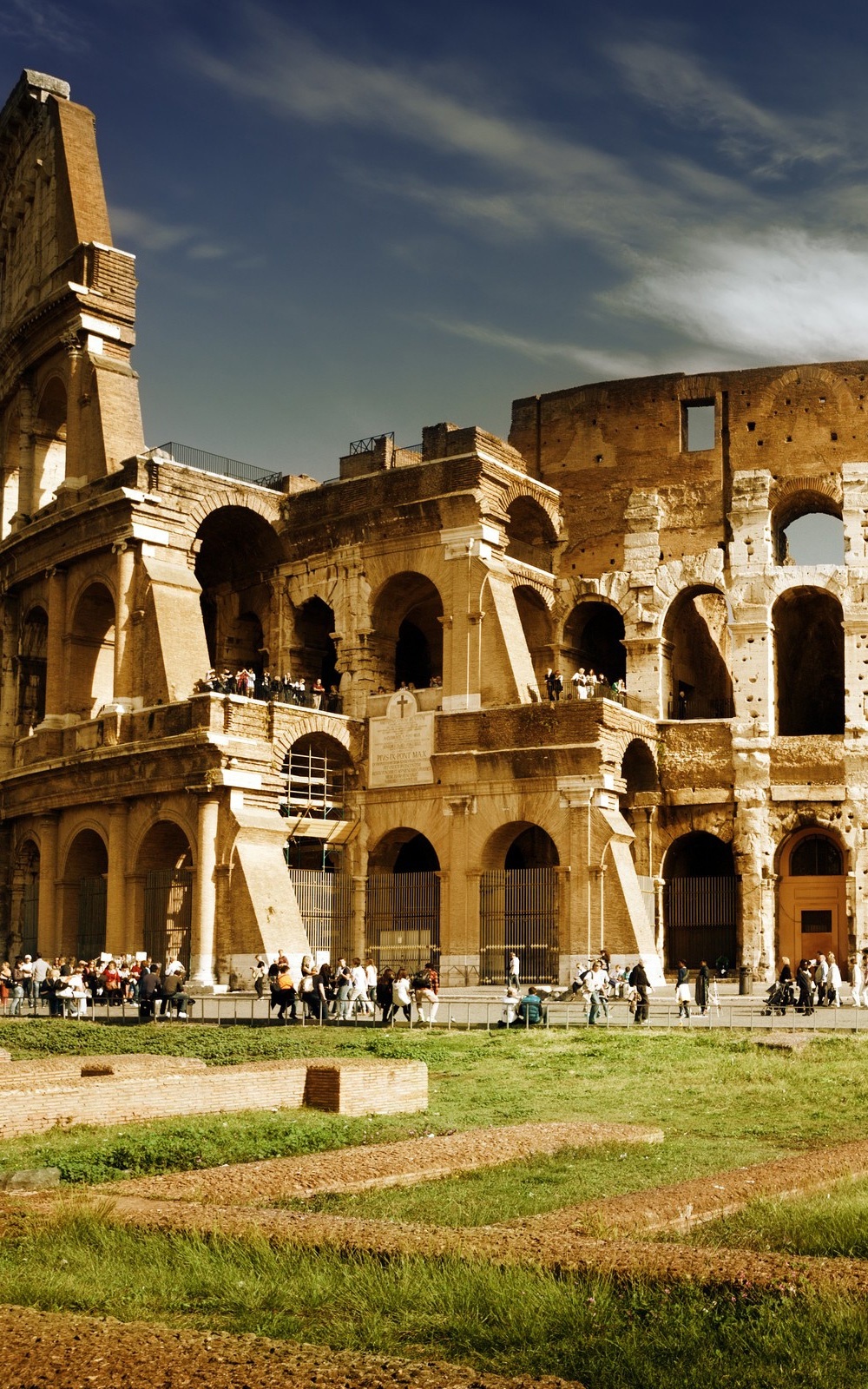 Colosseum Italy Architecture Android Wallpaper - Colosseum , HD Wallpaper & Backgrounds