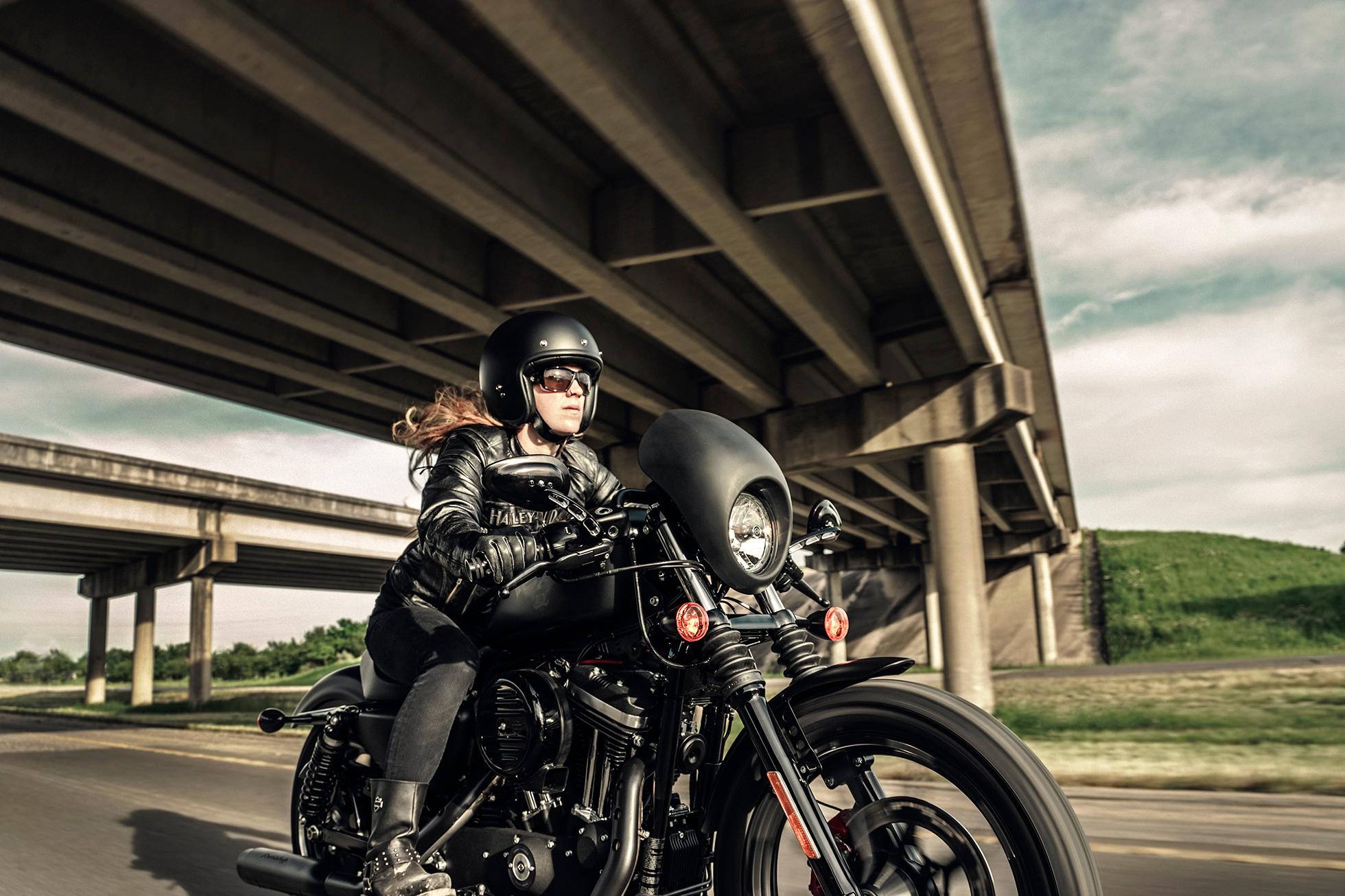 Harley Davidson Iron 883 Hd Wallpaper - Harley Davidson Sportster Iron 883 , HD Wallpaper & Backgrounds