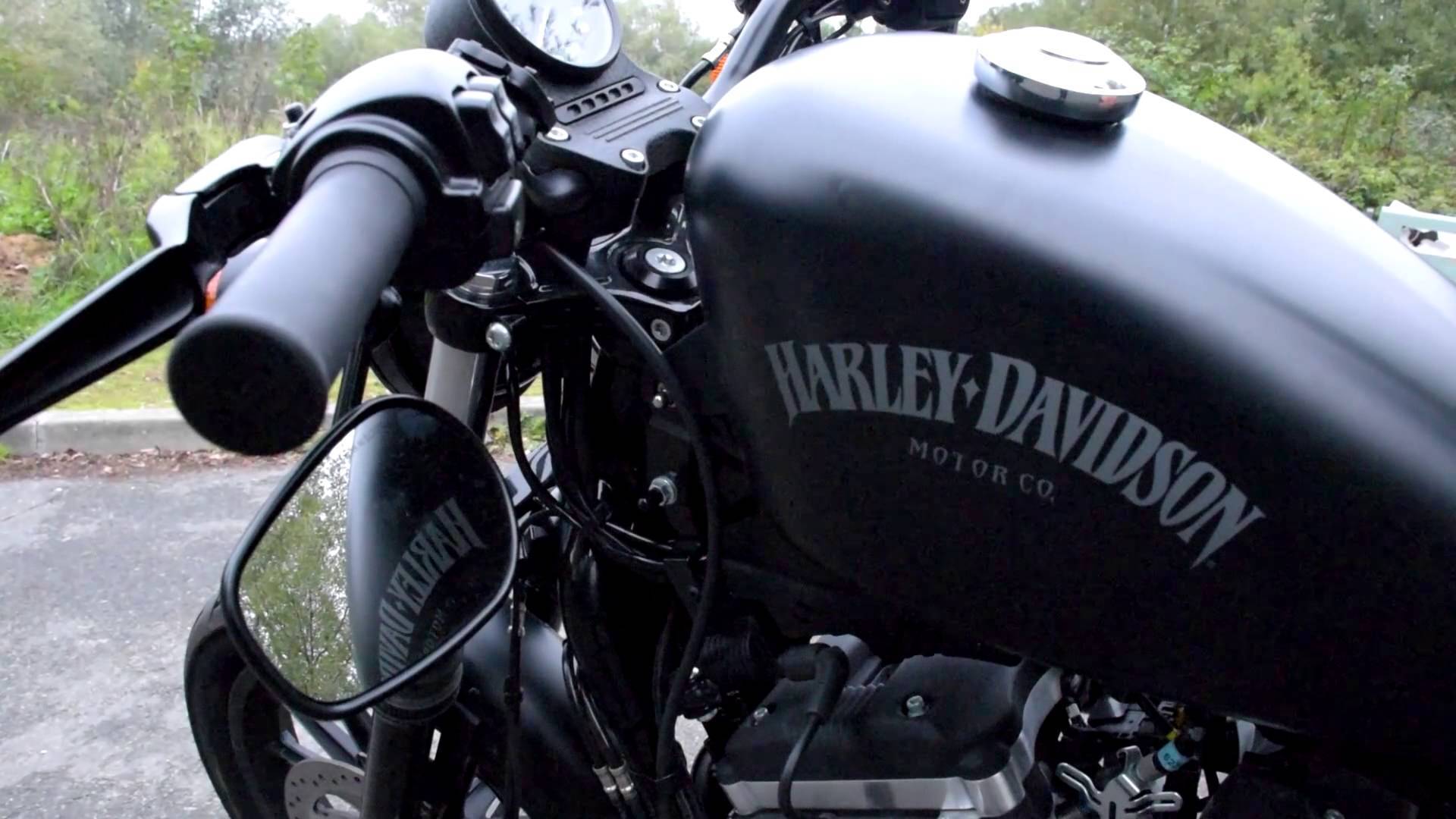 Harley Davidson Iron 883 Vance Hines Exhaust Youtube - Harley Davidson Iron 883 , HD Wallpaper & Backgrounds