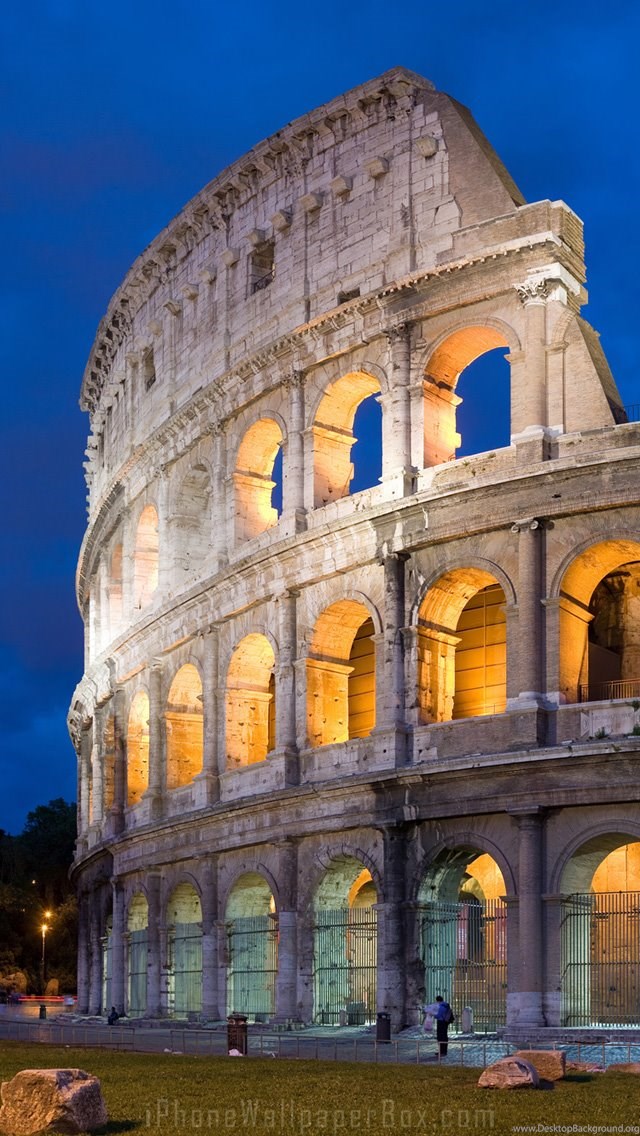 Rome Wallpaper Iphone - Colosseum Mobile , HD Wallpaper & Backgrounds