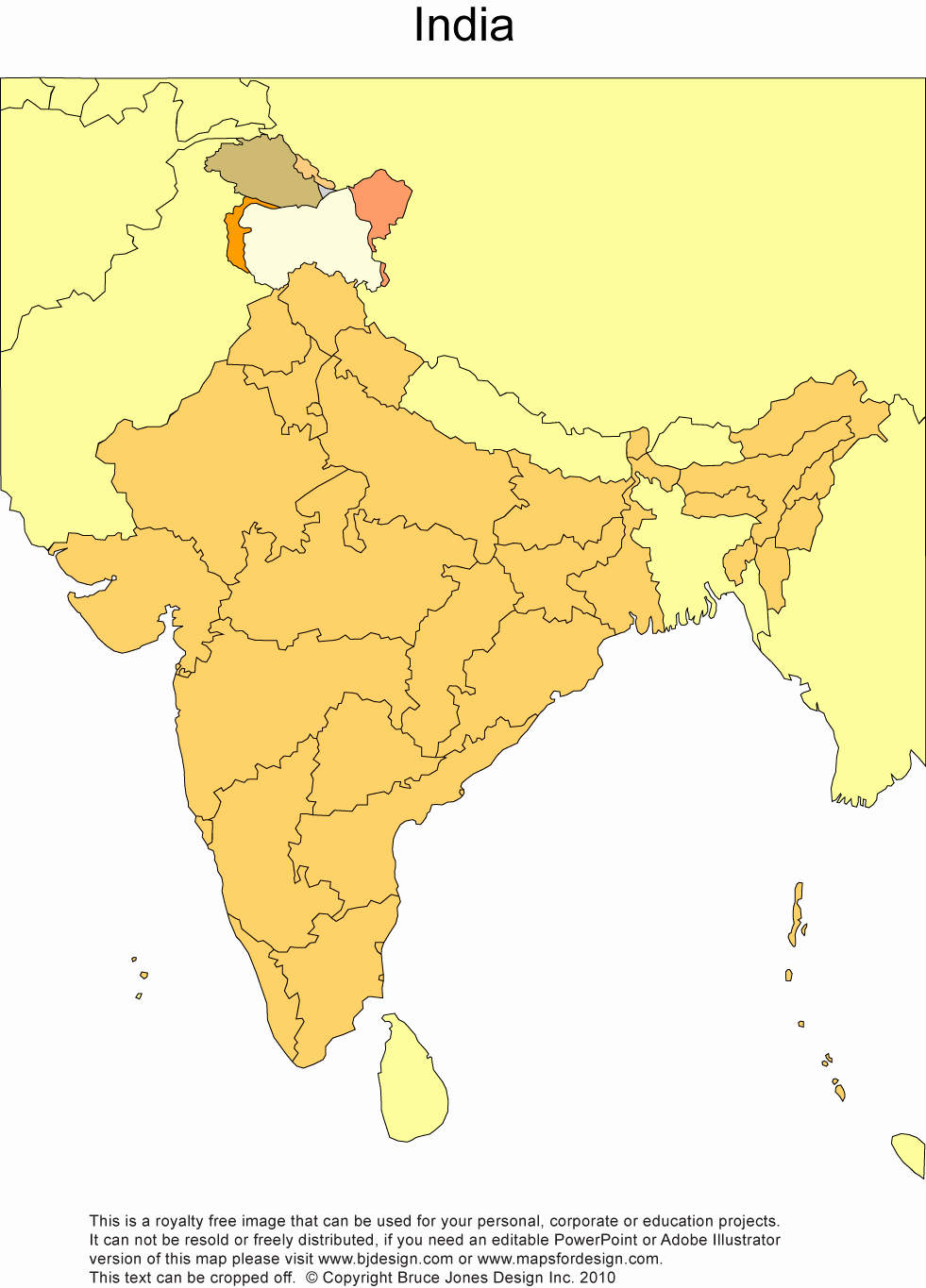 Printable Map Of India Unique India Printable Blank - Blank Political Map Of India , HD Wallpaper & Backgrounds