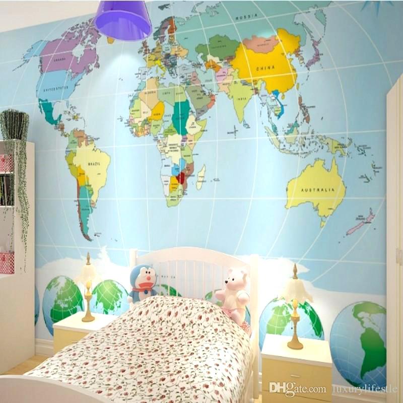 World Map Wallpaper Custom Stereo Color World Map Wallpaper - Towel , HD Wallpaper & Backgrounds