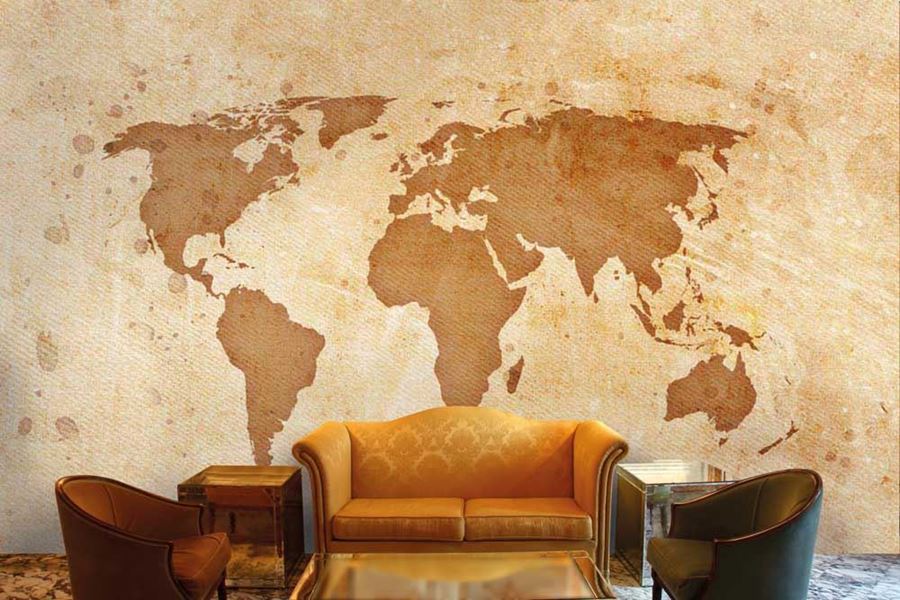 World Map Wallpaper - Countries By Currency Map , HD Wallpaper & Backgrounds