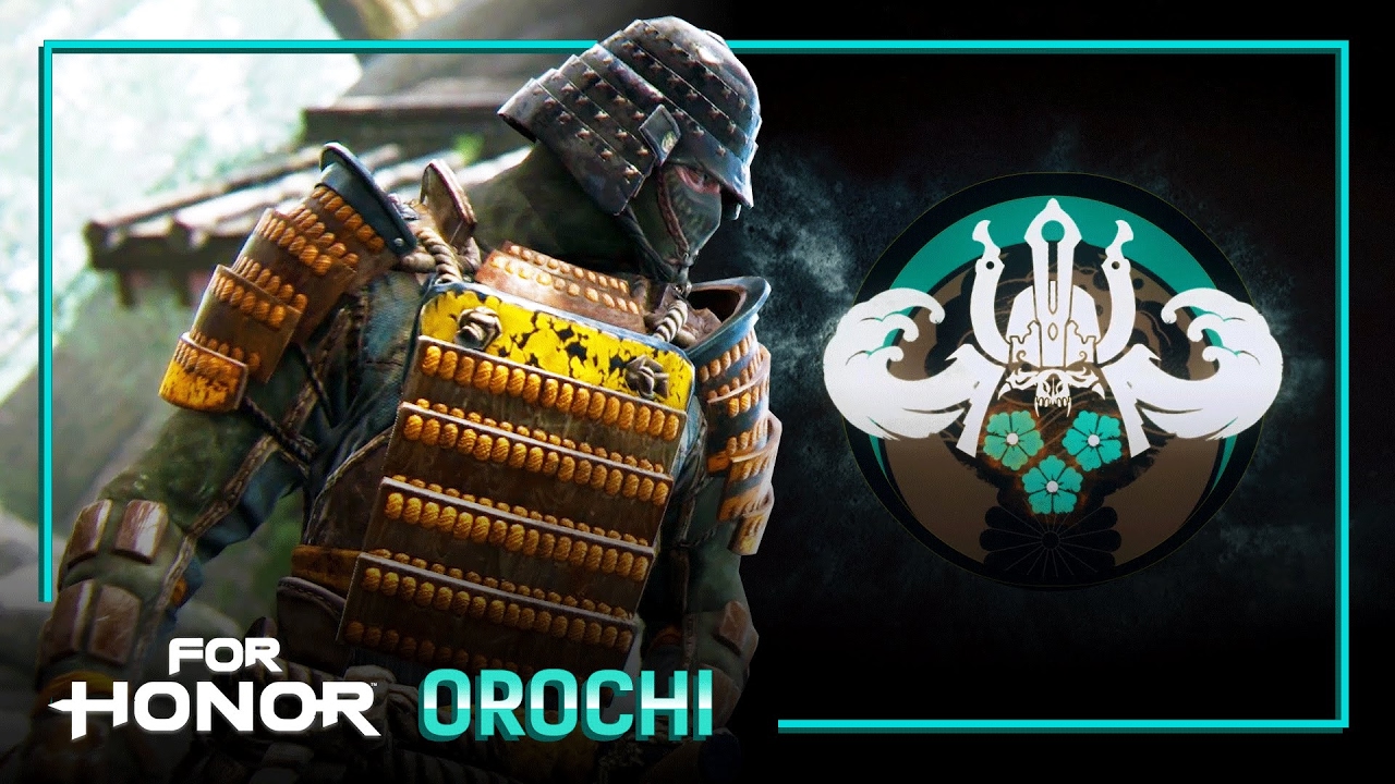 Orochi Full Class Guide Tips & Move Set Gameplay Combo - Orochi For Honor Hd , HD Wallpaper & Backgrounds