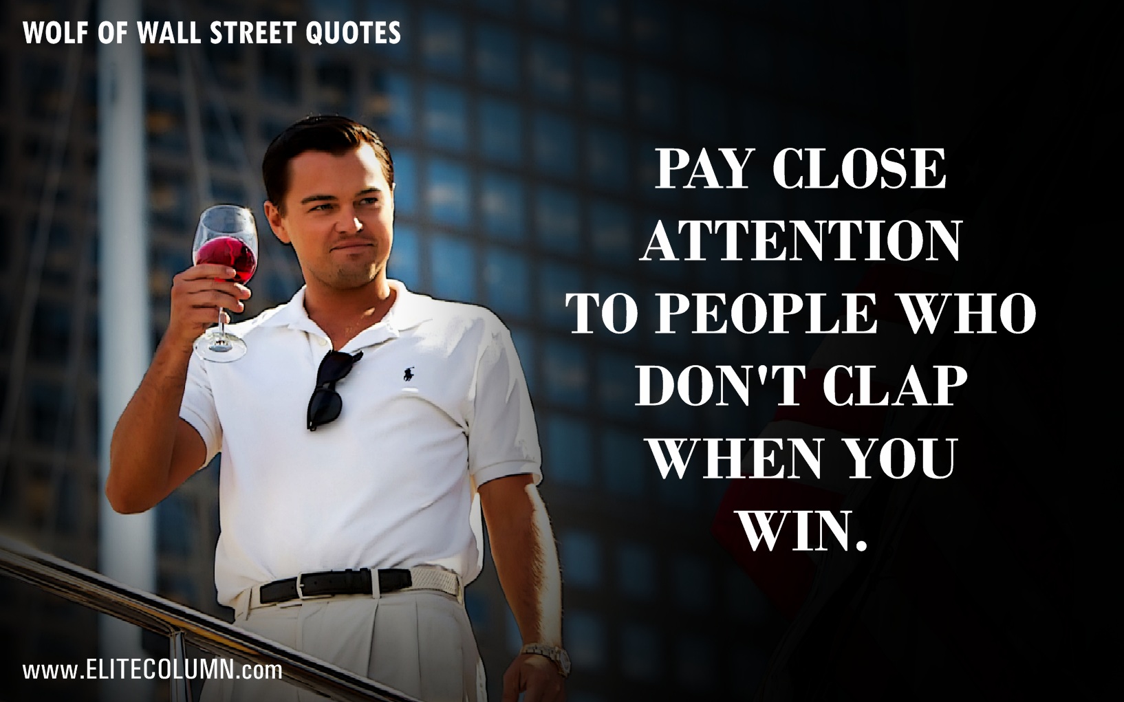 The Wolf Of Wall Street Quotes - Wolf Of Wall Street Wine , HD Wallpaper & Backgrounds