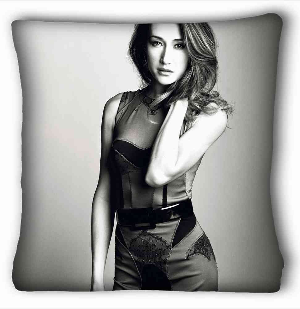 Generic Personalized Pillow Cushion Case Cover One - Maggie Q Yoga Nikita , HD Wallpaper & Backgrounds
