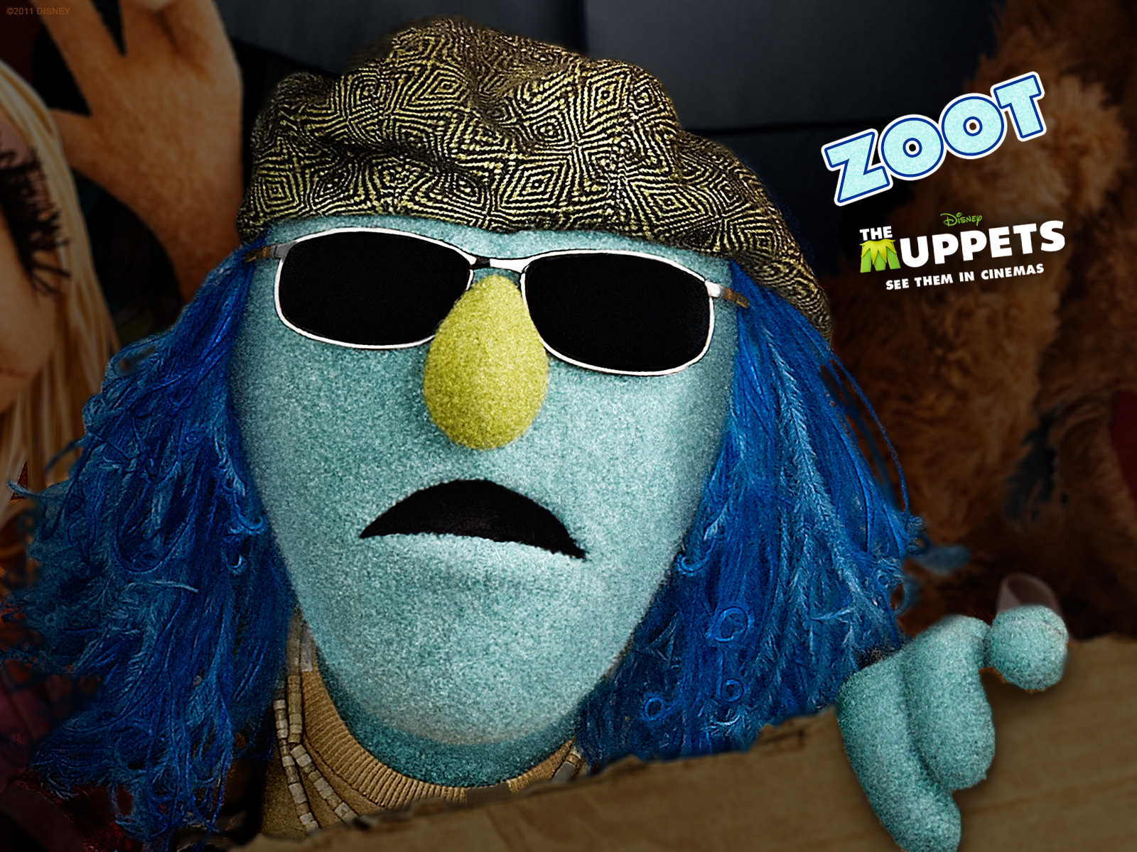 Zoot Wallpaper - Zoot De Los Muppets , HD Wallpaper & Backgrounds