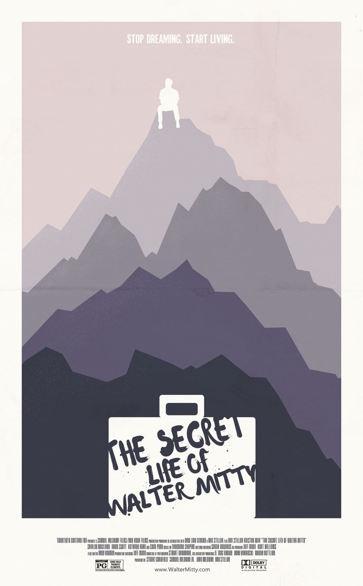 The Secret Life Of Walter Mitty - Secret Life Of Walter Mitty Minimalist Poster , HD Wallpaper & Backgrounds