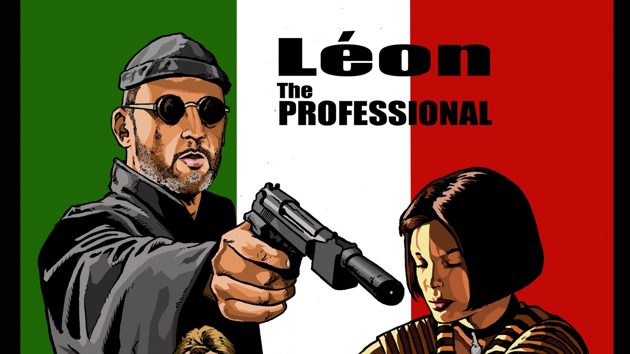 The Professional, Jean Reno, Leon Movie, Natalie Portman, - Leon The Professional Fanart , HD Wallpaper & Backgrounds