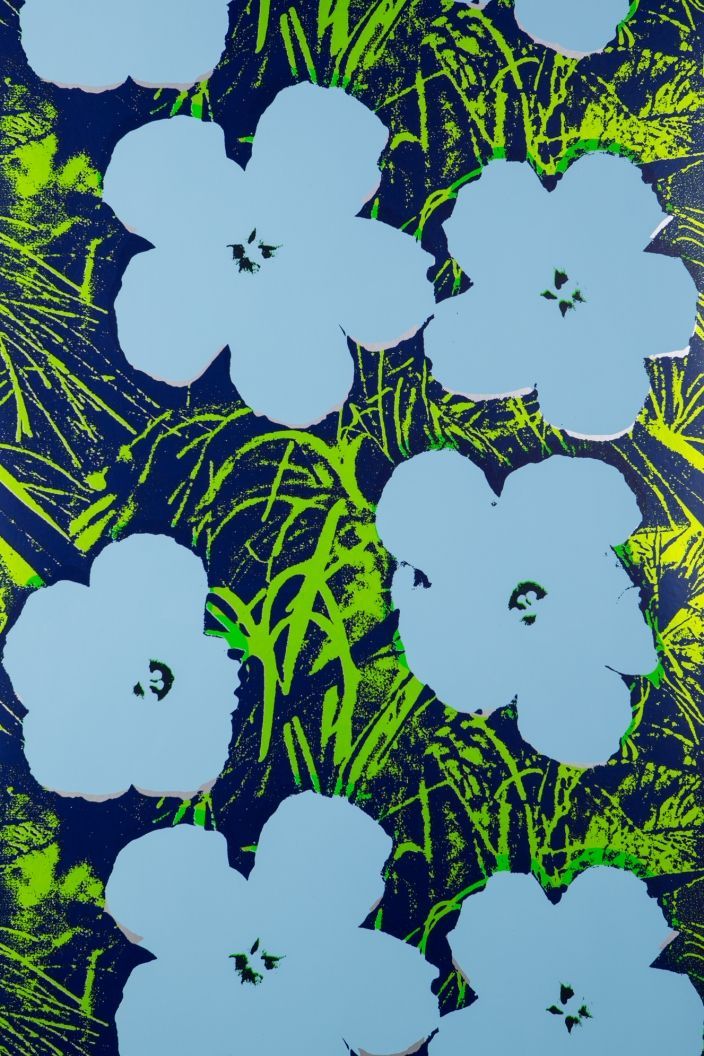 Andy Warhol Iphone Wallpaper - Andy Warhol Flowers Series 1964 , HD Wallpaper & Backgrounds