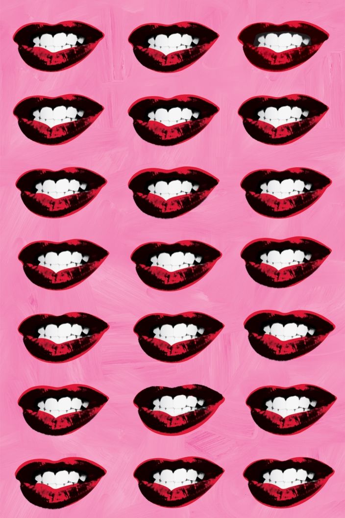 Marilyn's Lips - Andy Warhol Marilyn Lips , HD Wallpaper & Backgrounds